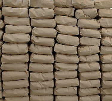 Packed bags of dried herbs ready for export